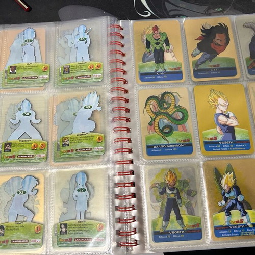 Dragon Ball Lamincards 2006 used complete collection