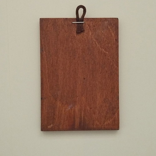 Small wooden icon of Saint Paraskevi used