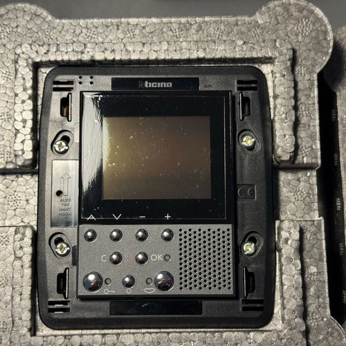 Bticino axolute 349312 internal door phone unit anthracite new, unused
