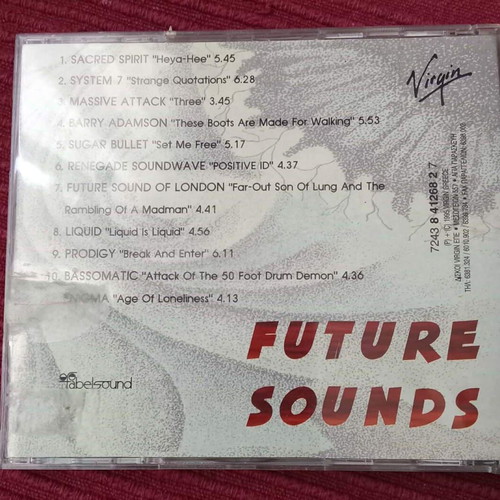 Future Sounds CD like new, electronic music
