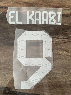 Nameset Ολυμπιακού 2023-2024 Elkaabi 9 Conference League καινούργιο, γνήσιο