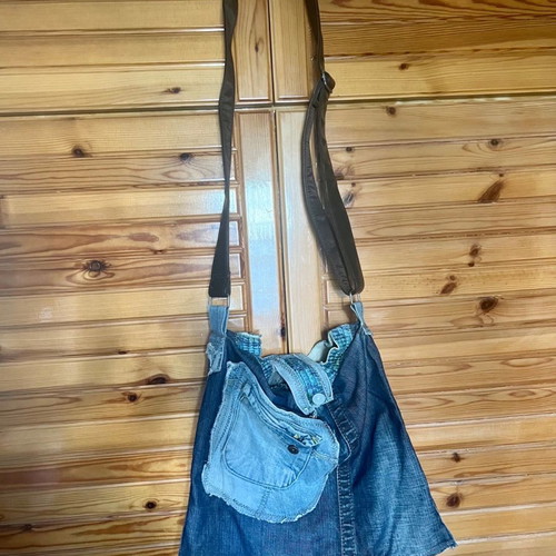 Handmade denim bag new crossbody