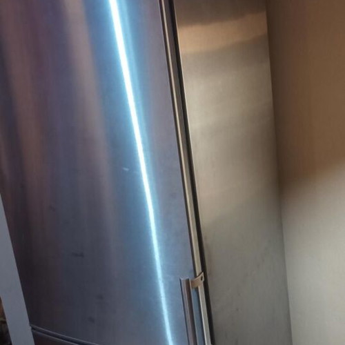 Whirlpool washing machine 7kg and Pitsos inox fridge used set