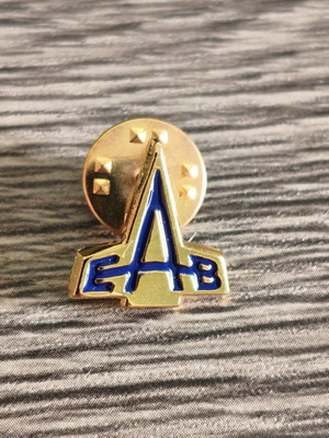 EAB Pin New Official Greek Aerospace Industry Badge