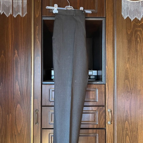 Rococo men's suit like new, brown-gray, size 48, 100% virgin wool