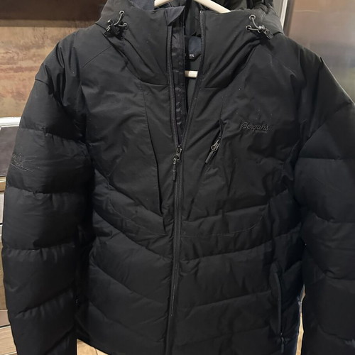 Bergans of Norway Down Sauda Jacket men size XL like new, black