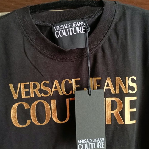 Versace Couture t-shirt short sleeve new, black, size L