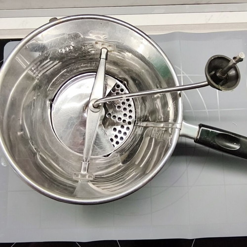 Vegetable mill Rostfrei vintage, used heavy inox German quality