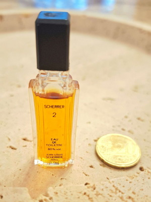 Scherrer 2 by Jean-Louis Scherrer Eau de Toilette miniature like new, 3.7 ml