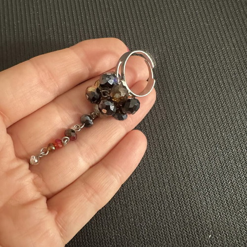 Handmade ring adjustable size, like new