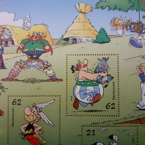 Φεγιέ Γαλατικό Χωριό Asterix & Obelix block 80 καινούργιο (2015) Deutschland