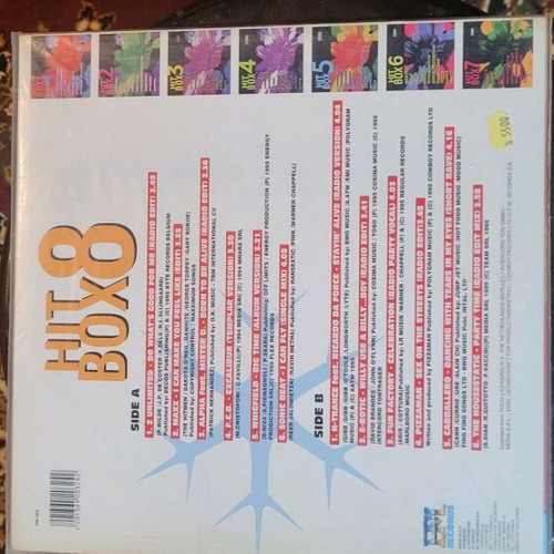 Hit Box 8 vinyl used, electronic music