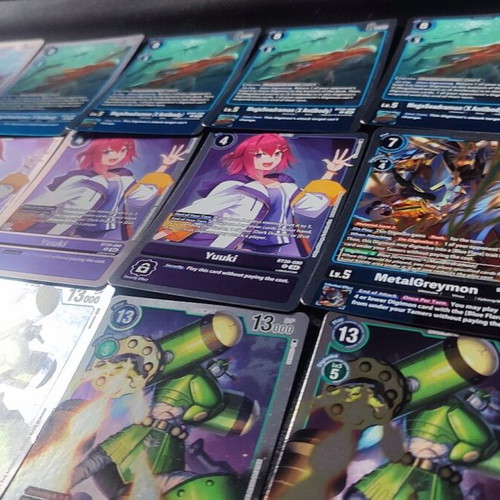 Digimon TCG 17 Rare Foil Cards New