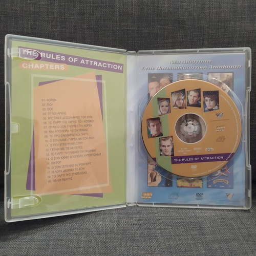 The Rules Of Attraction DVD like new, comedy with subtitles