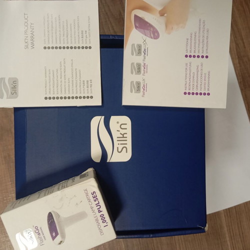 Silk'n AS100275A IPL hair removal device like new for home use