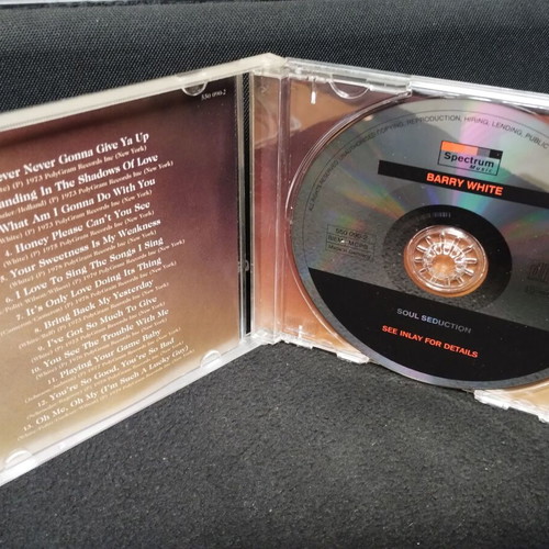 Barry White Soul Seduction CD new, R&B Soul