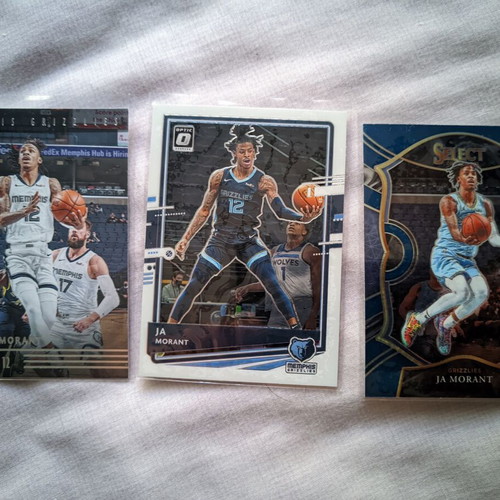 Ja Morant NBA cards Panini like new