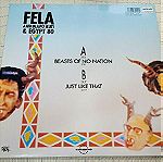  Fela Anikulapo Kuti* & Egypt 80 – Beasts Of No Nation    LP France 1989'