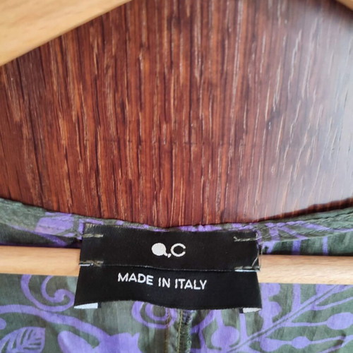 Silk dress multicolor like new, size M