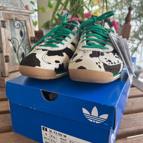 Adidas SL 72 OG W 41 1/3 new sneakers with cow print and green details