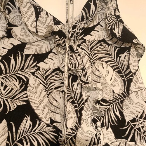 Women's Secret one-piece used, black and white, size XS
