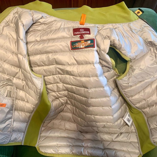 Parajumpers sleeveless jacket like new, size L, acid green-yellow