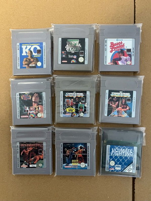 Nintendo Game Boy with 8 games like new