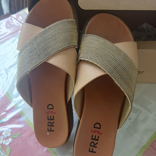 Keep Fred flatforms size 37 used beige