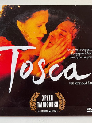 Tosca DVD used with subtitles, drama, romantic
