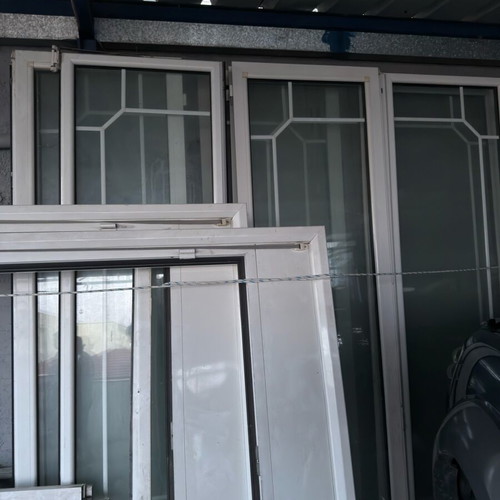 Aluminum window frames used with shutters, pack of 4 pieces