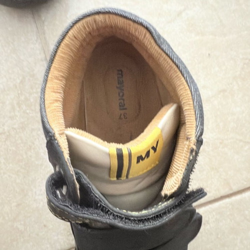 Mayoral boots size 38 used, black