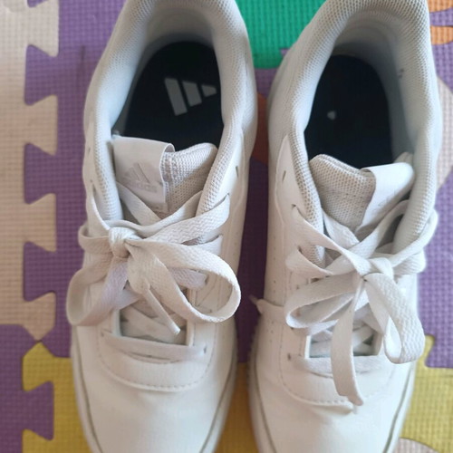 Adidas sneakers size 38 like new, white with box