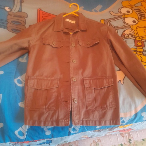 Mango kids jacket like new, olive color