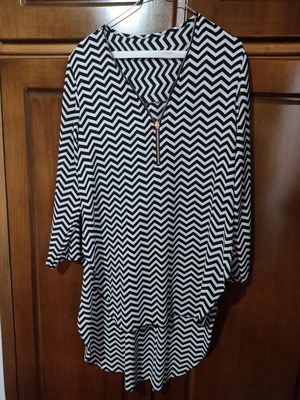 Shirt used, size XL, shorter front