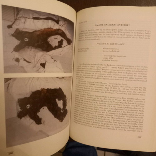 NATO Crimes in Yugoslavia collector's edition with constitutions and spatial plan