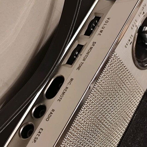 National RQ-152S vintage reel-to-reel tape recorder (1965)