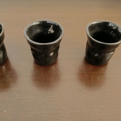 Bialetti collectible espresso cups new, set of 3