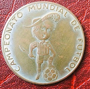 Αργεντινή μετάλλιο για το FIFA του 1978.