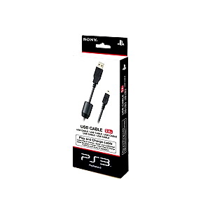 PS3 καλώδια φόρτισης 3 μέτρων για τα χειριστήρια