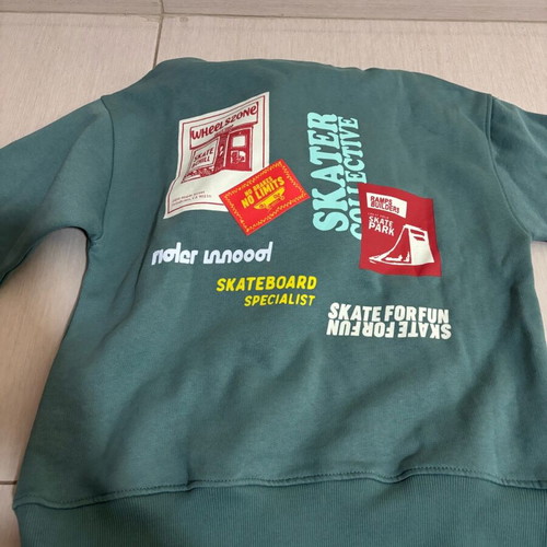 Zara kids sweatshirt new with tags, green, size 140 cm