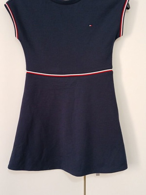 Детска рокля Tommy Hilfiger като нова, синя, размер 122 см