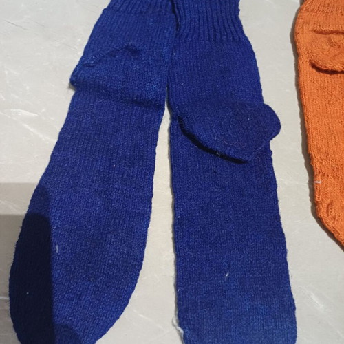 Traditional Woolen Socks (Tsourapia) handmade, like new, vintage