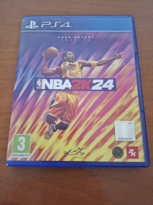 NBA 2K24 Kobe Bryant Edition PS4 like new