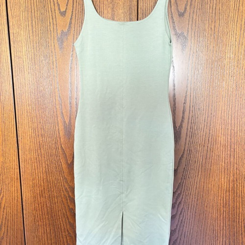 Zara midi khaki dress new, size M
