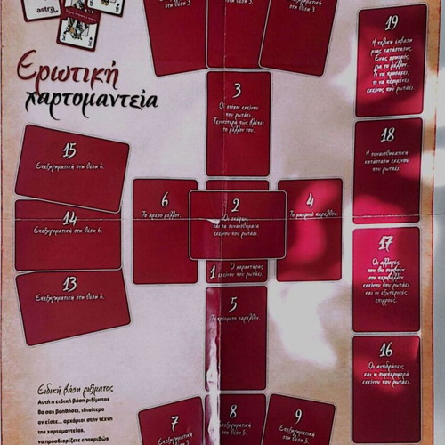 Erotic Cartomancy Poster like new