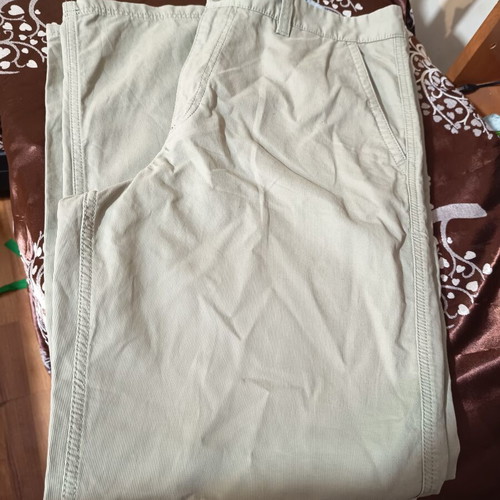 Men's corduroy pants, beige