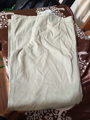 Men's corduroy pants, beige