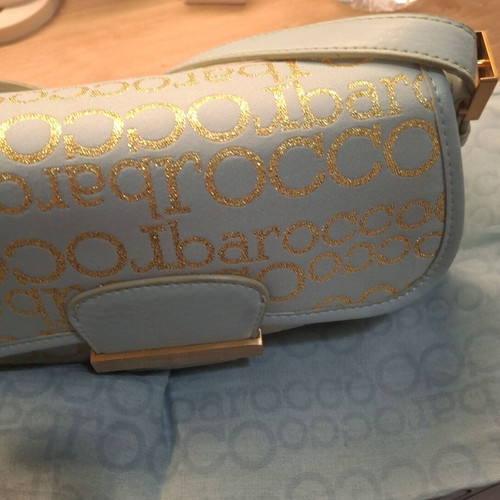Rocco Barocco shoulder bag new, turquoise, small
