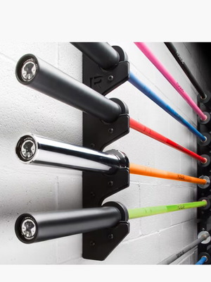 Rogue Fitness 6-Position Bases for Olympic Bars like new