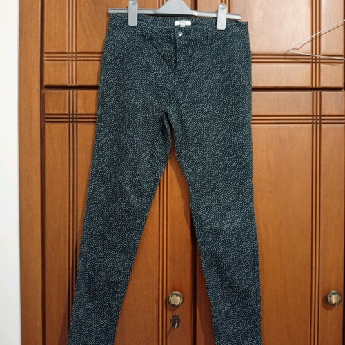 Women's black polka dot OVS pants size 42 used